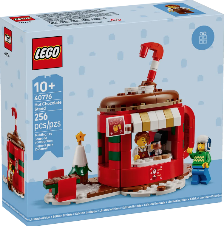 快閃優惠! 送禮物之選! LEGO 40776 限定商品 : Hot Chocolate Stand
