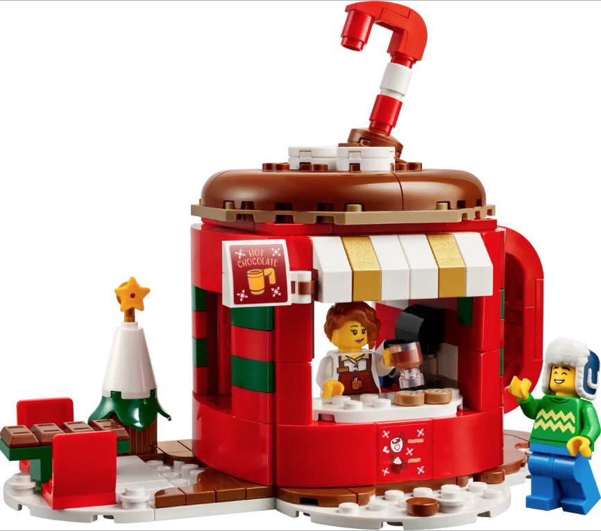 快閃優惠! 送禮物之選! LEGO 40776 限定商品 : Hot Chocolate Stand