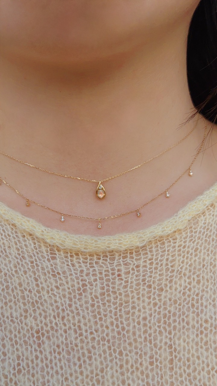 千穗｜結穗鑽石項鍊