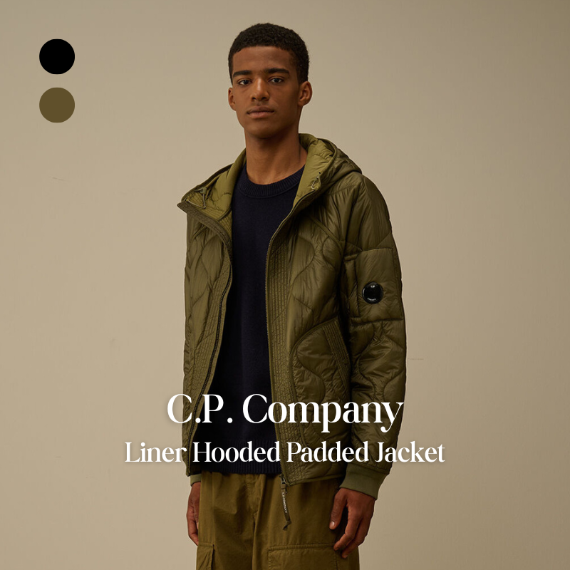 【代購】C.P. Company Liner Hooded Padded Jacket 連帽鋪棉外套 – 都市保暖・輕量層次