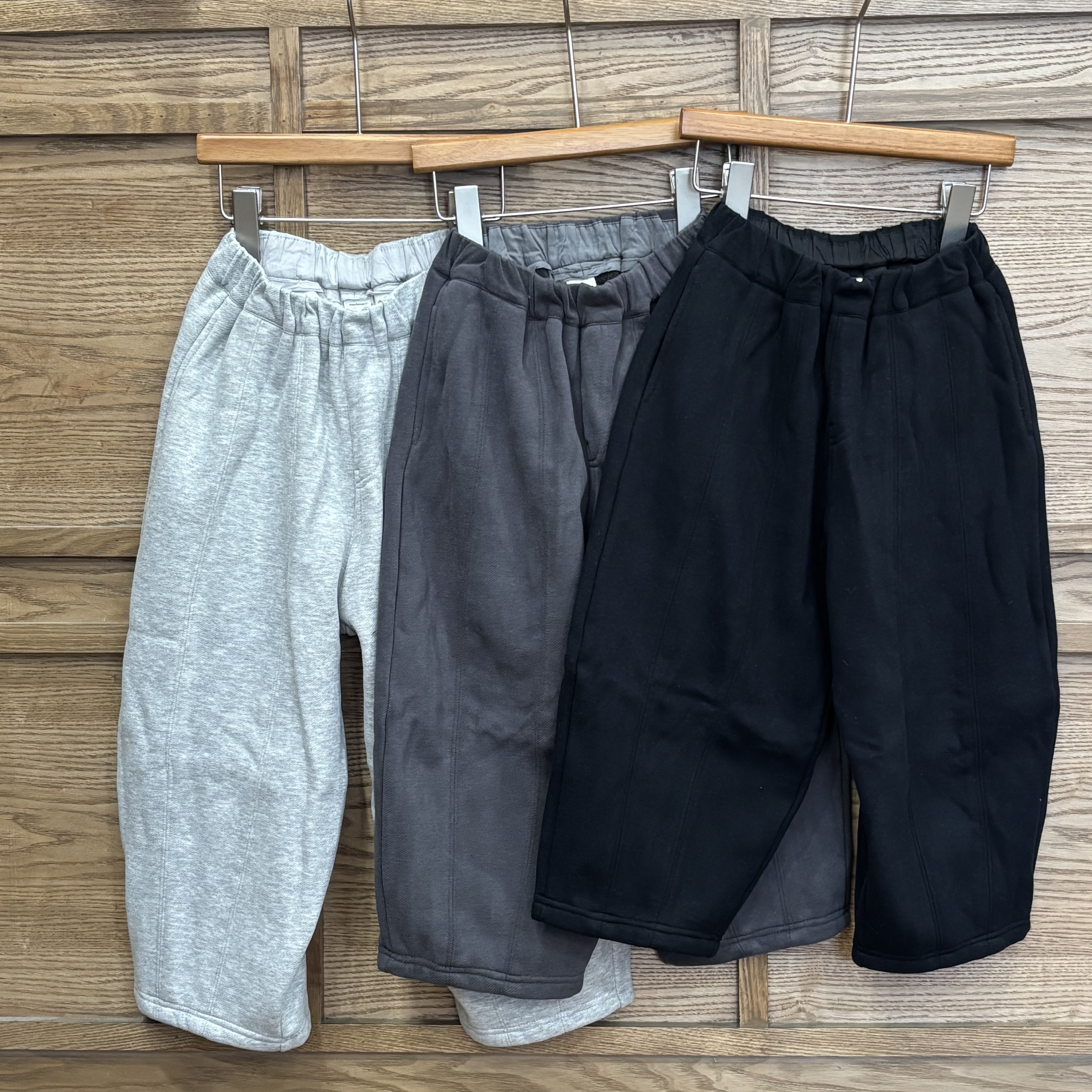 A03580超帥設計款繭型棉褲