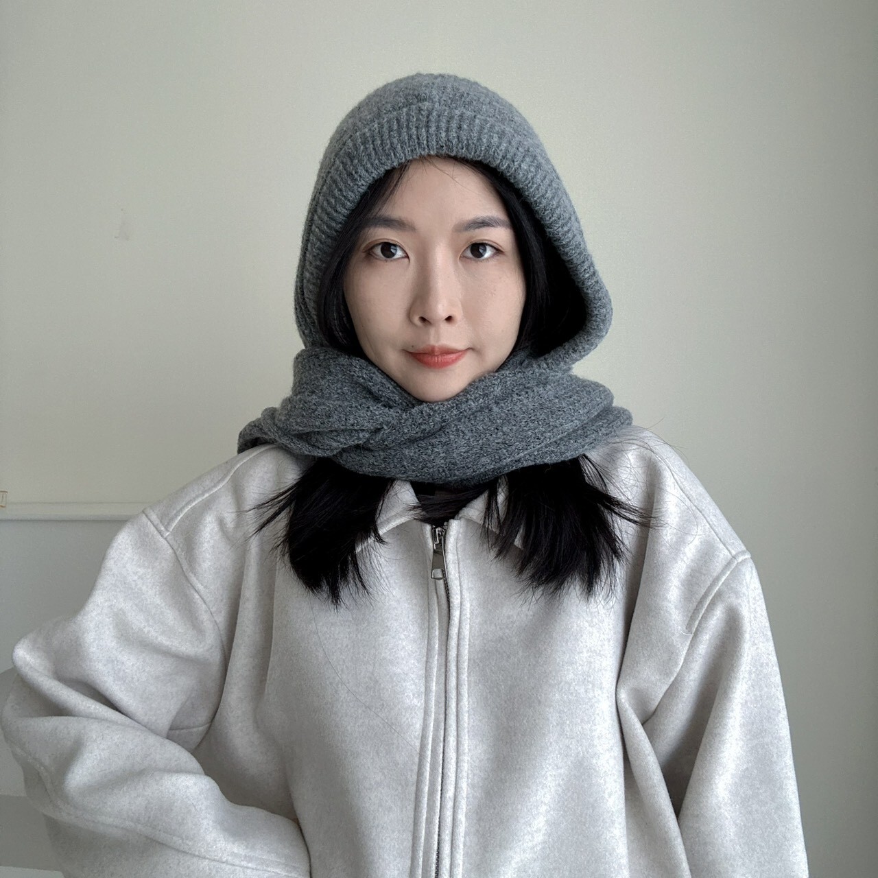 冬季必備超可愛毛帽圍脖（現貨）