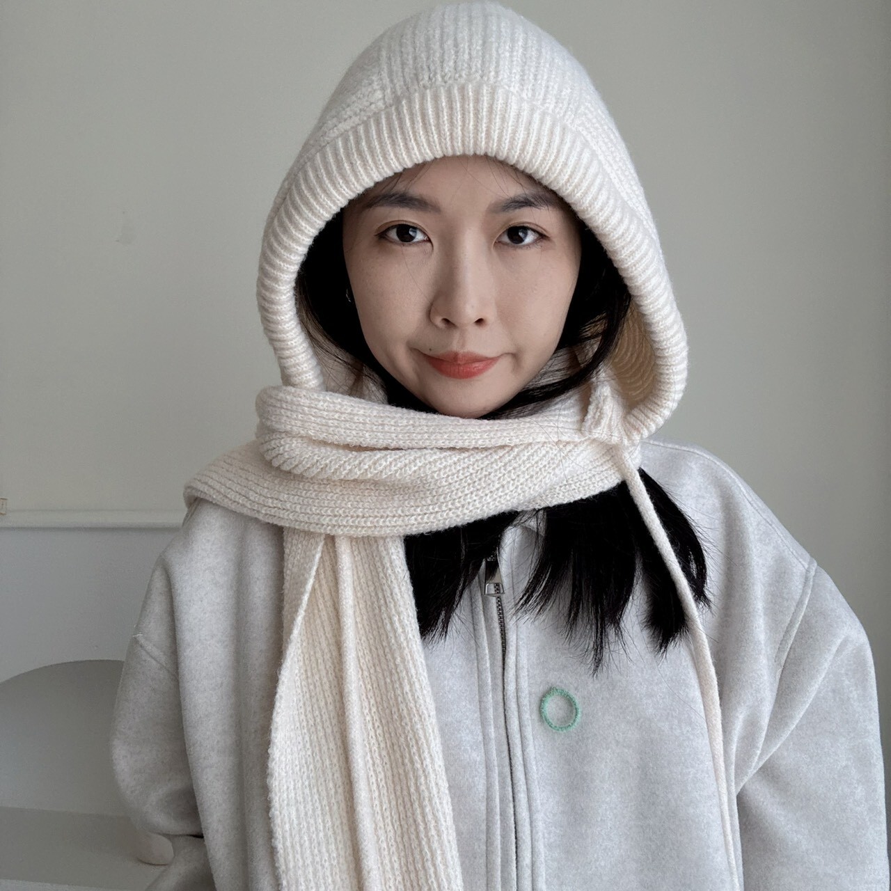 冬季必備超可愛毛帽圍脖（現貨）