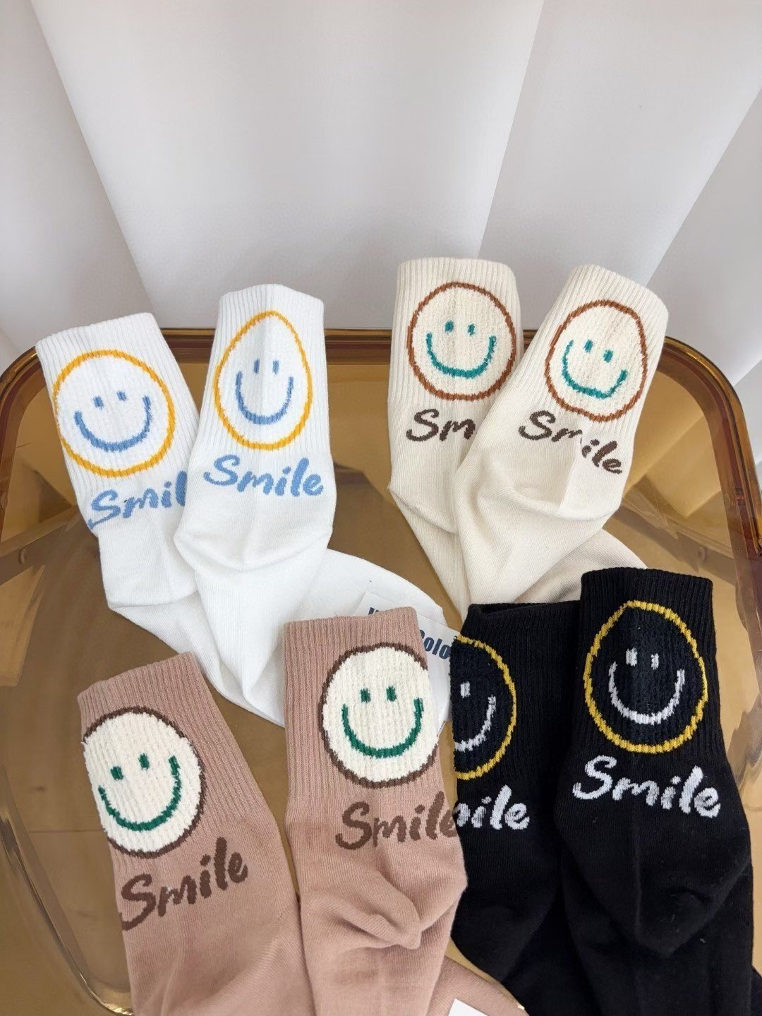 CT5355 笑哈哈長襪 (任選5對$75/ 任選10對 $138)