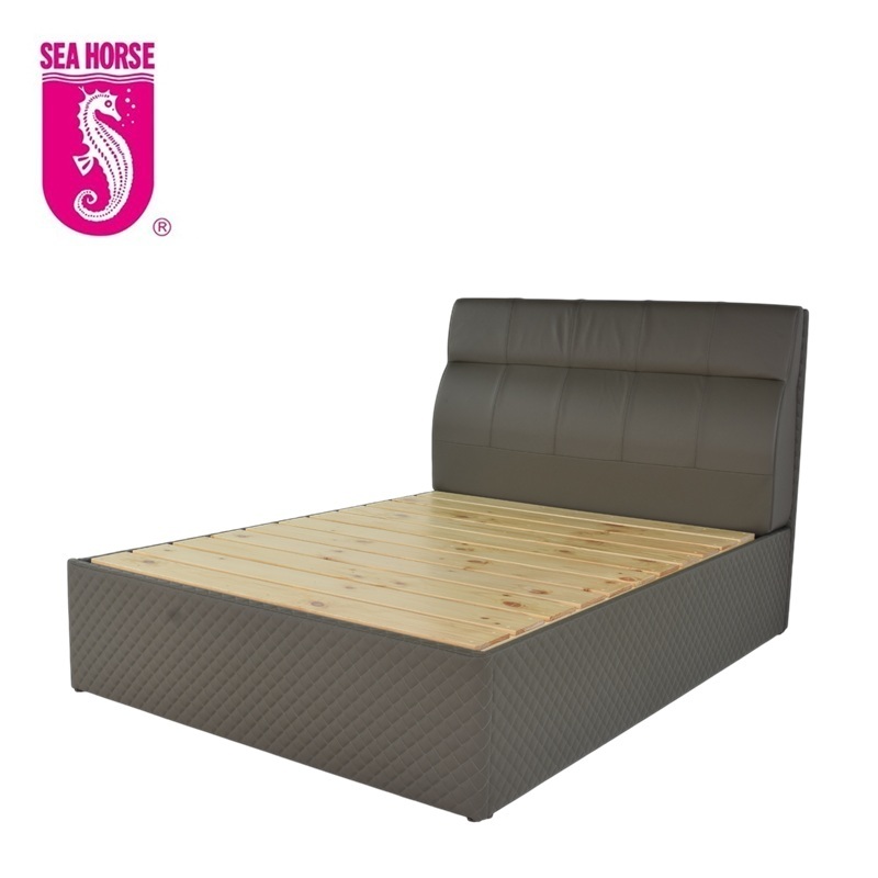 真皮面手動氣壓床(BED12H-Q-BOX-MT)