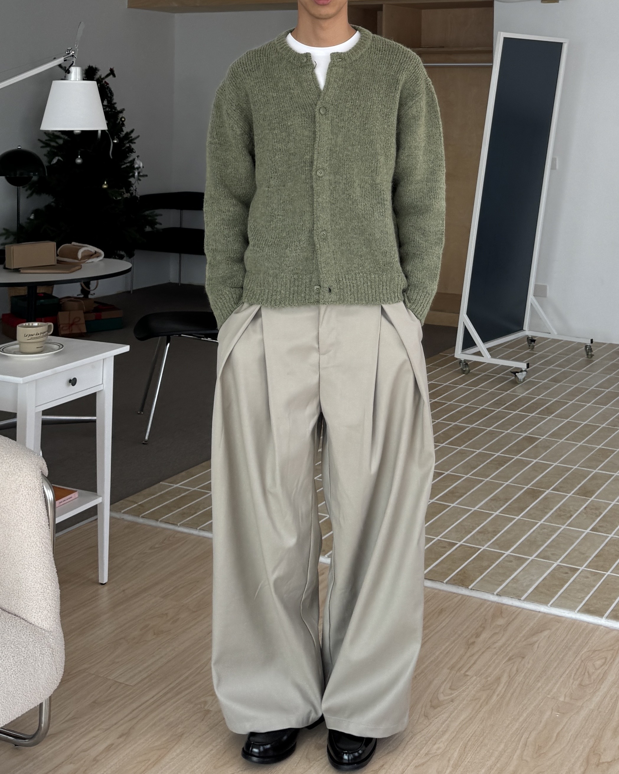 質感滿分‼️挺感打摺西裝褲