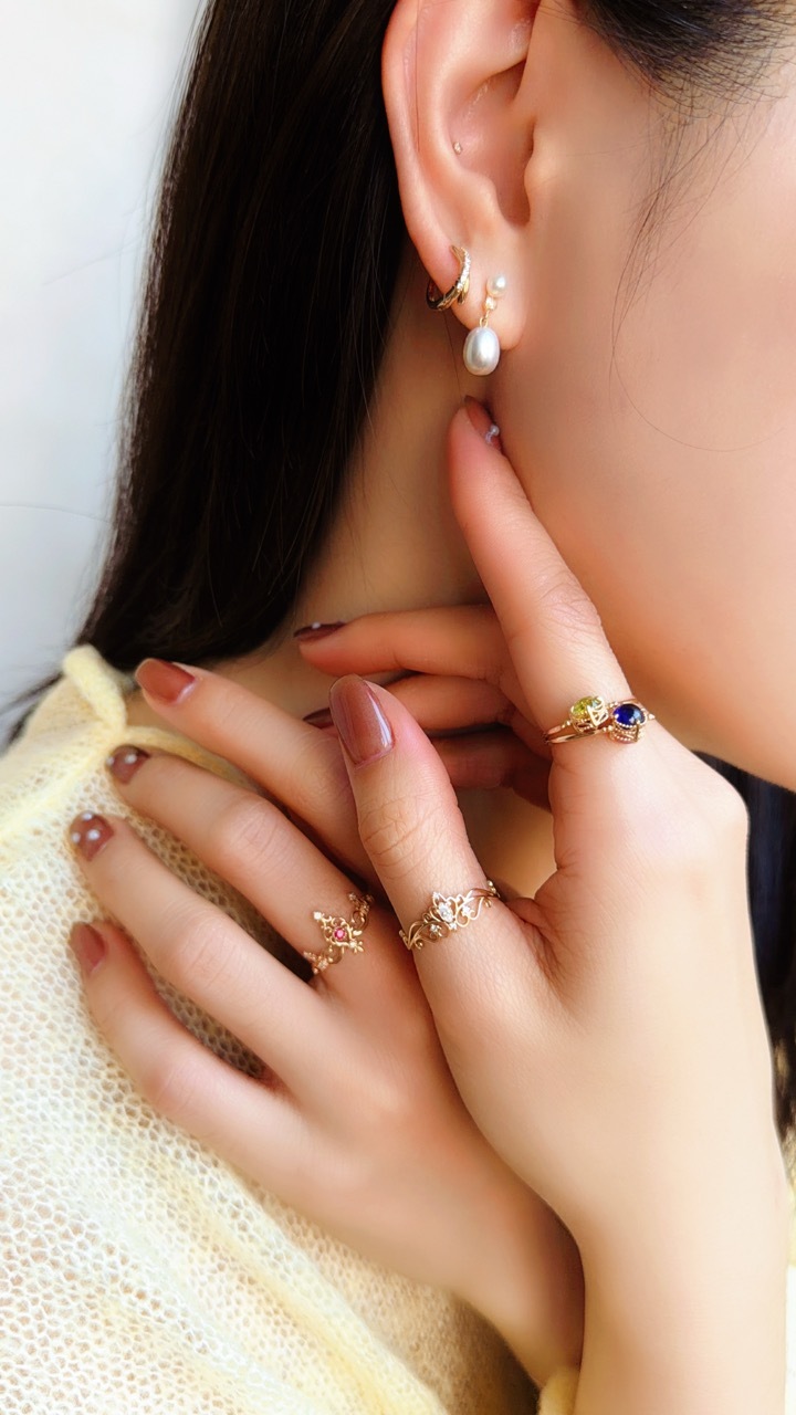 千穗｜權杖紅寶石戒指