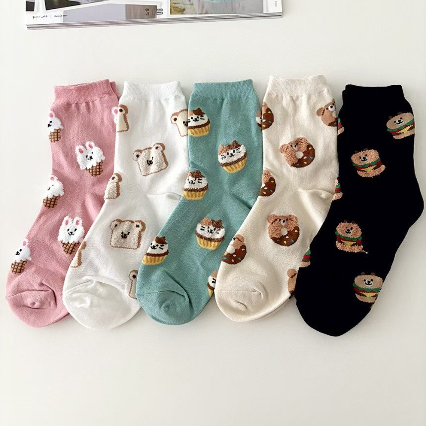 CT5361 美食造型小動物長襪 (任選5對$75/ 任選10對 $138)