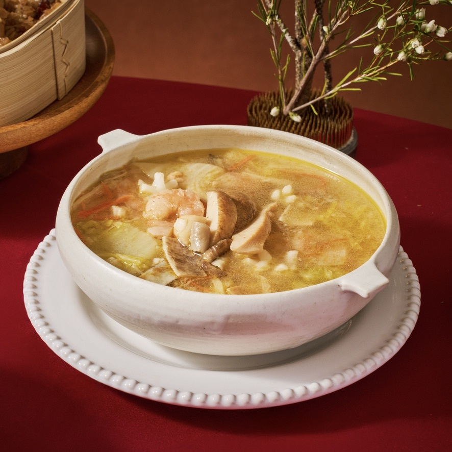 ❄團聚豐年鮑魚干貝海鮮羹(1000g，約4-6人份)(2026這一桌年菜)