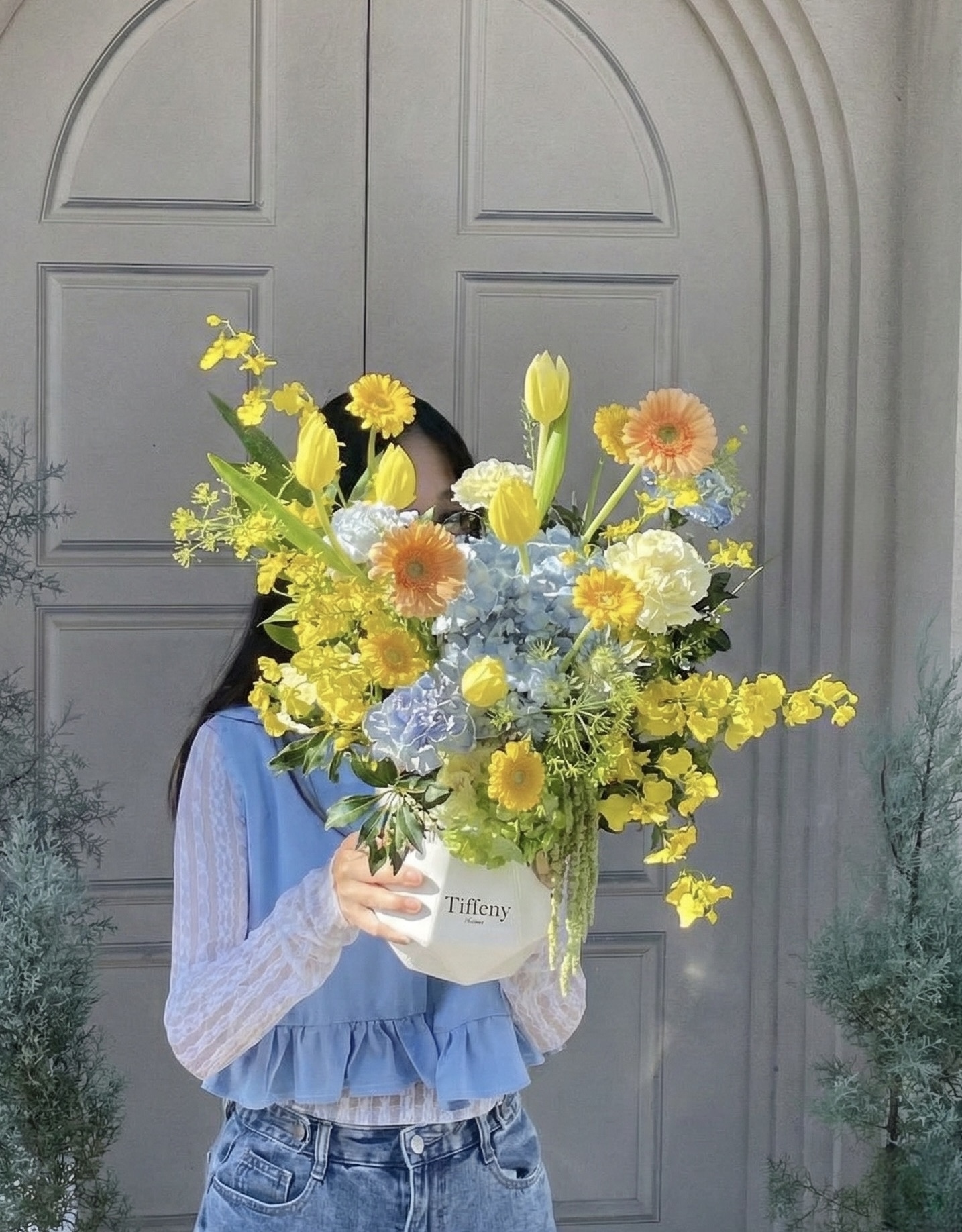 梵谷之秋 鮮花盆花 開幕花禮