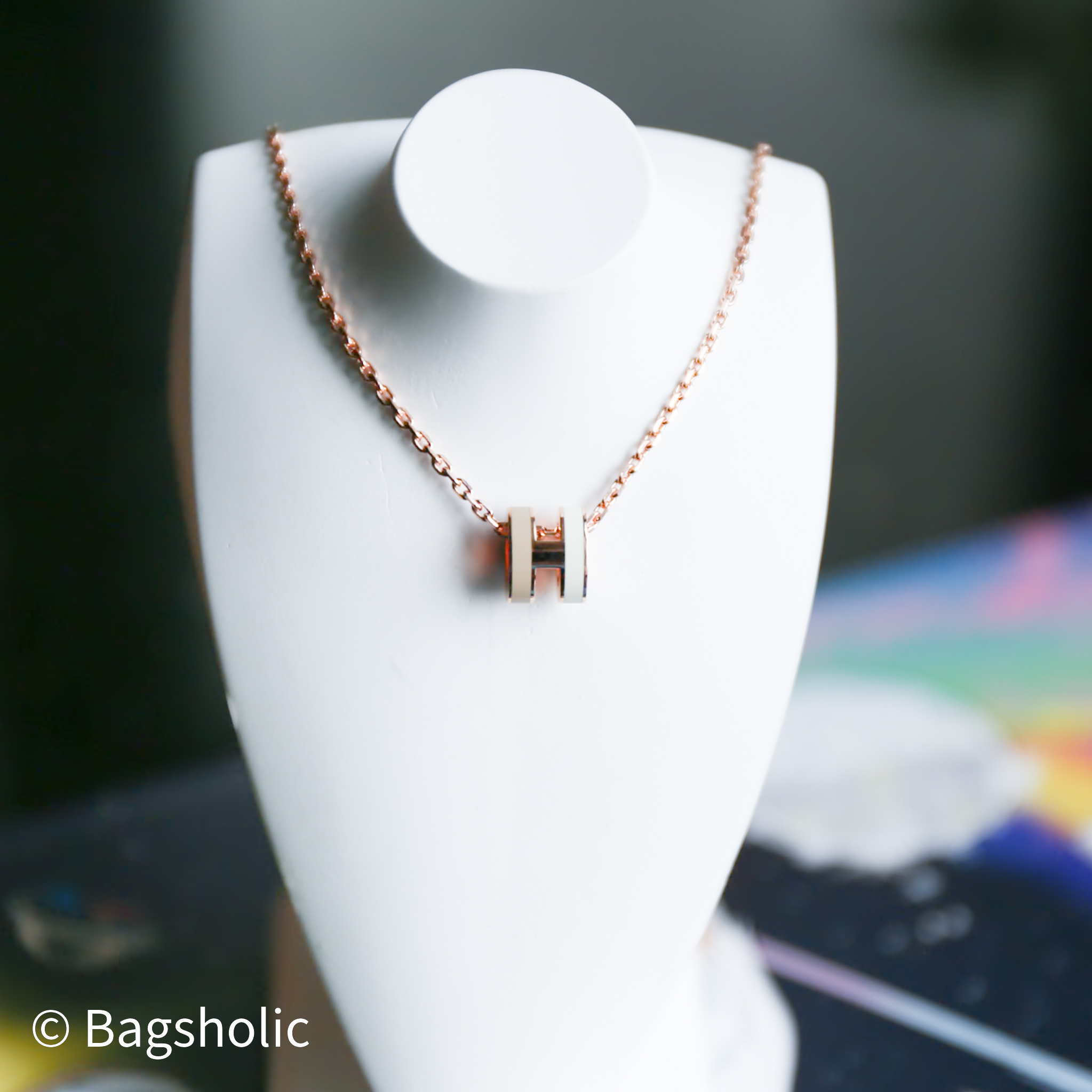 Hermes Pop H Mini Necklace