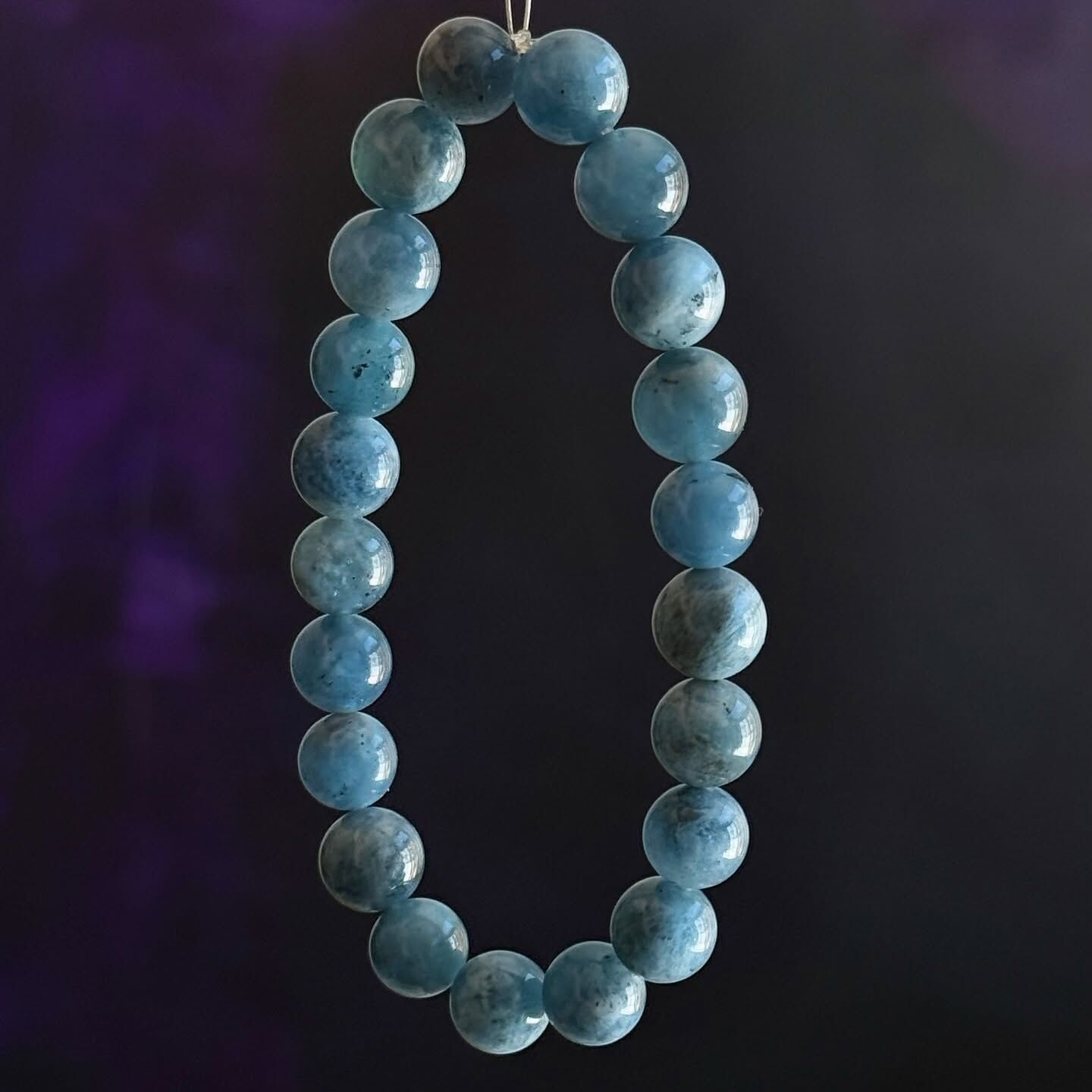 [原石] 魔鬼海藍寶 水晶手串