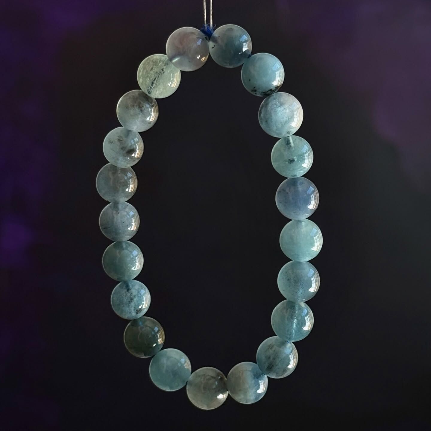 [原石] 魔鬼海藍寶 水晶手串