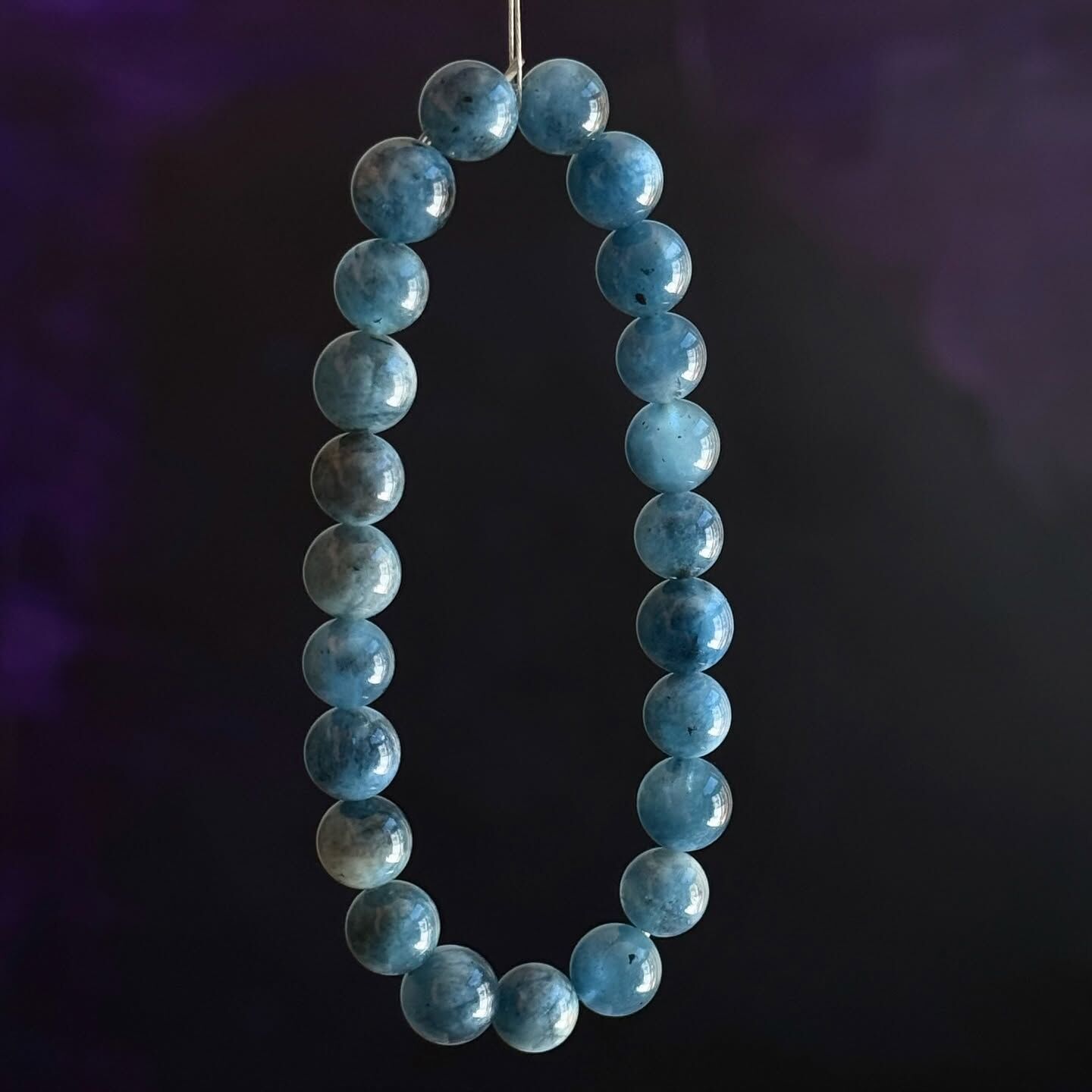 [原石] 魔鬼海藍寶 水晶手串