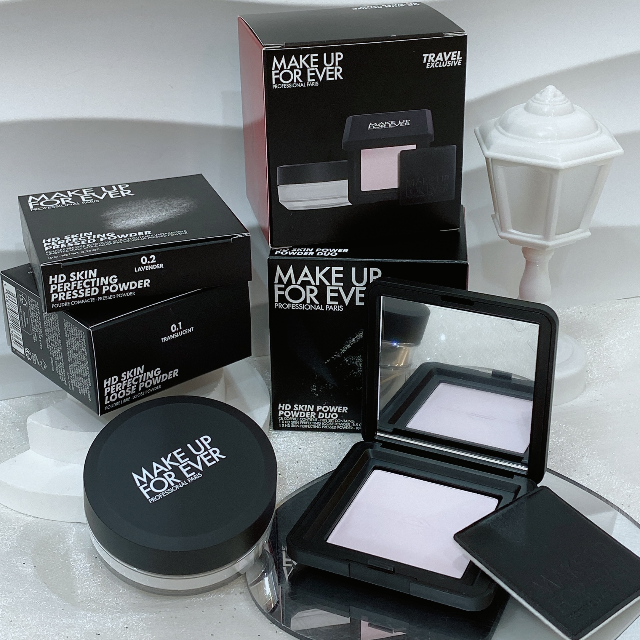 MakeUpForever 高清無痕蜜粉餅套裝