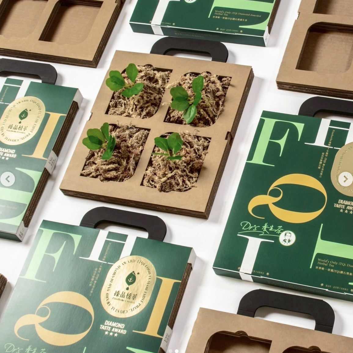 金牌養生茶禮盒B｜ESG友善
