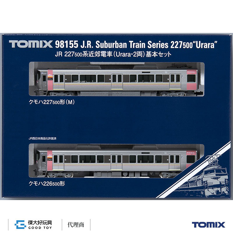 TOMIX 98155 近郊電車JR 227-500系(Urara) 基本(2輛)
