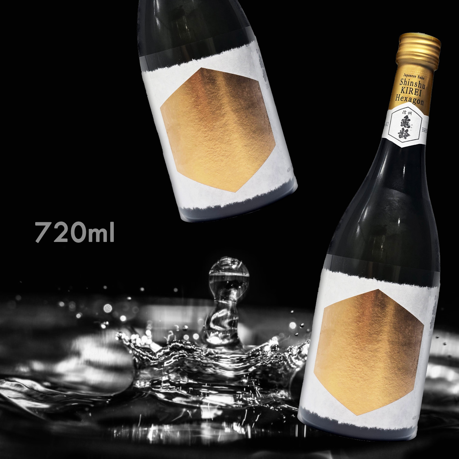 信州龜齢 純米大吟釀 Hexagon (720ML)