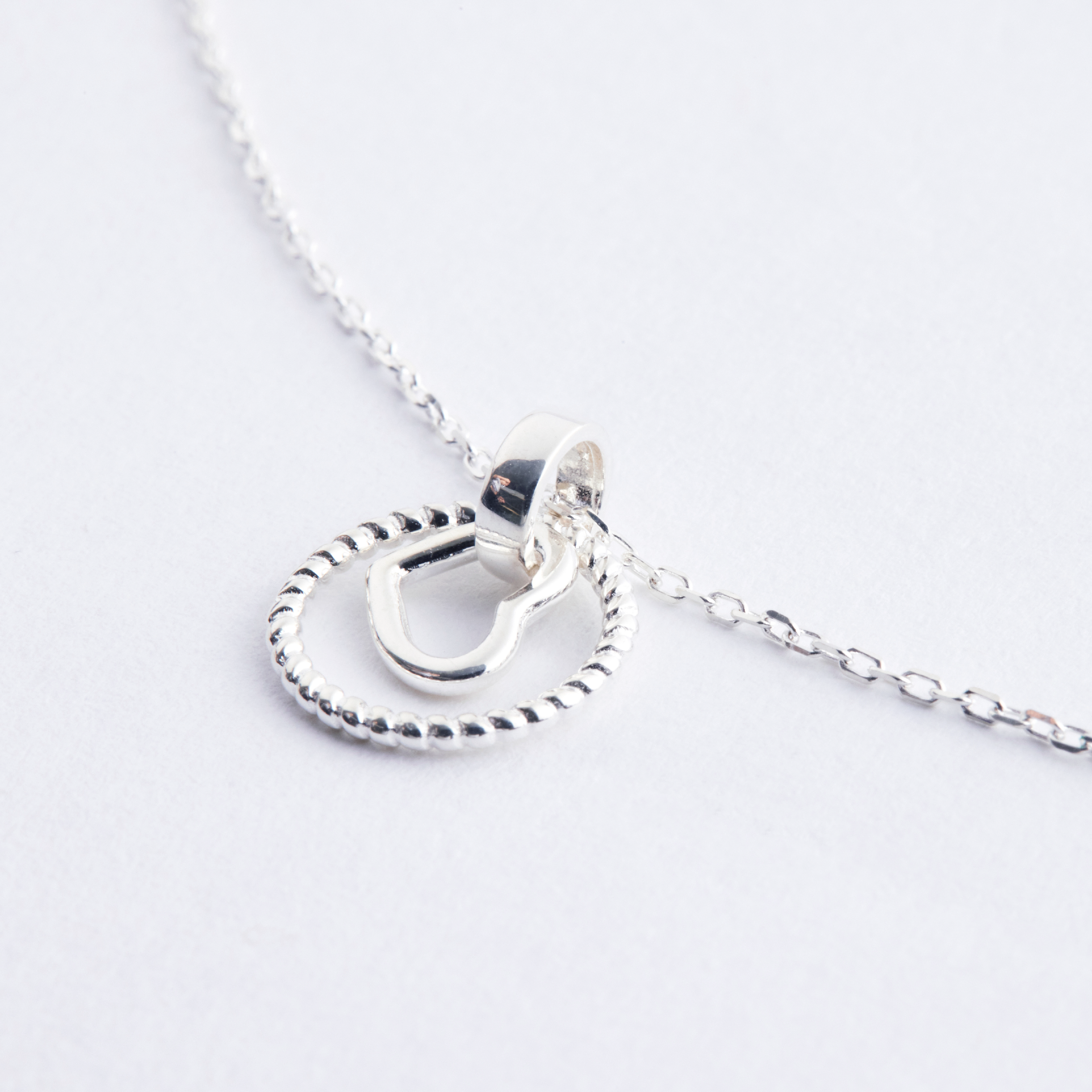 N1088 | 純銀簍空愛心項鍊