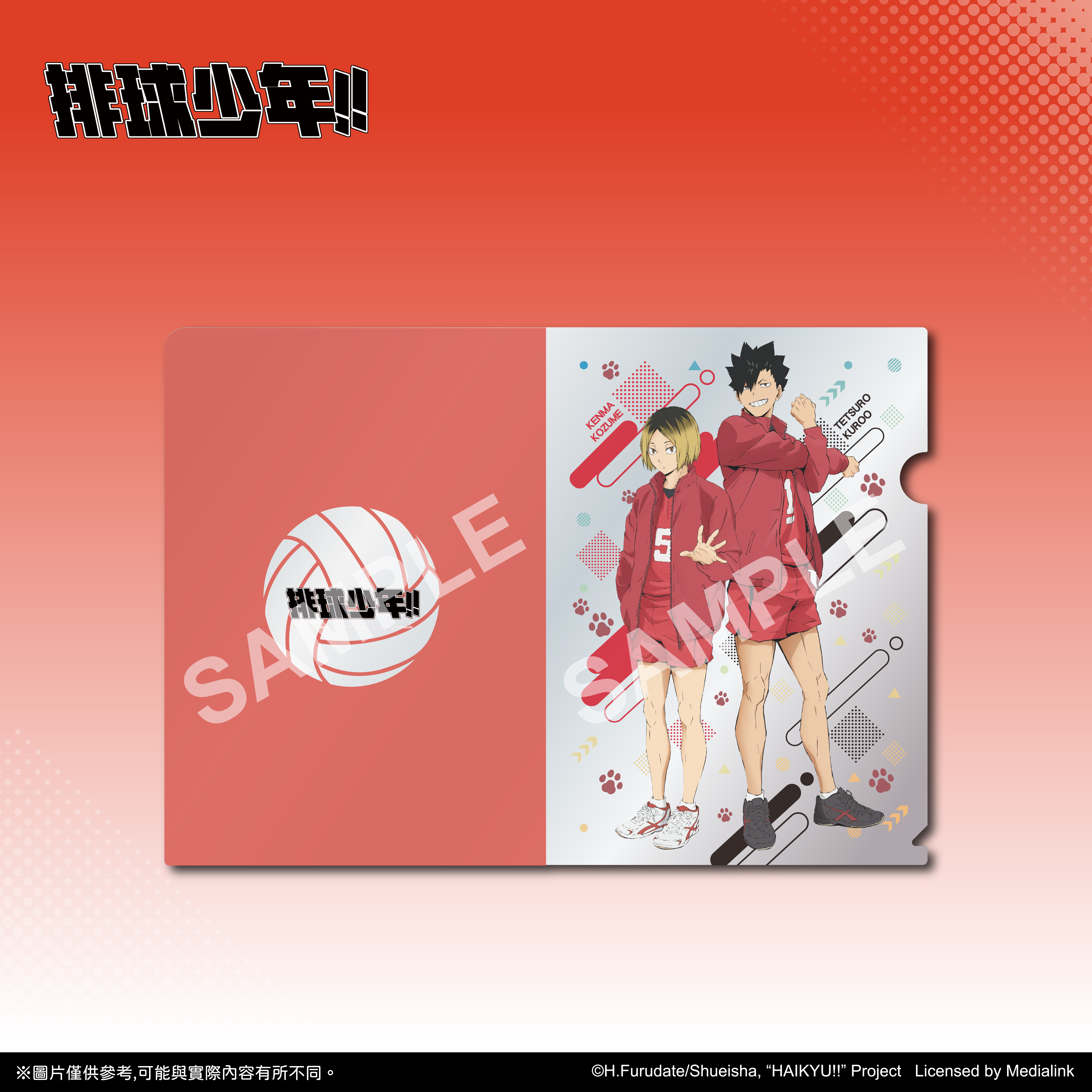 【預購】排球少年!!-資料夾-音駒