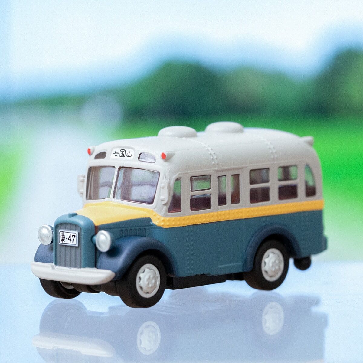 迴力車鑰匙圈 龍貓 公車