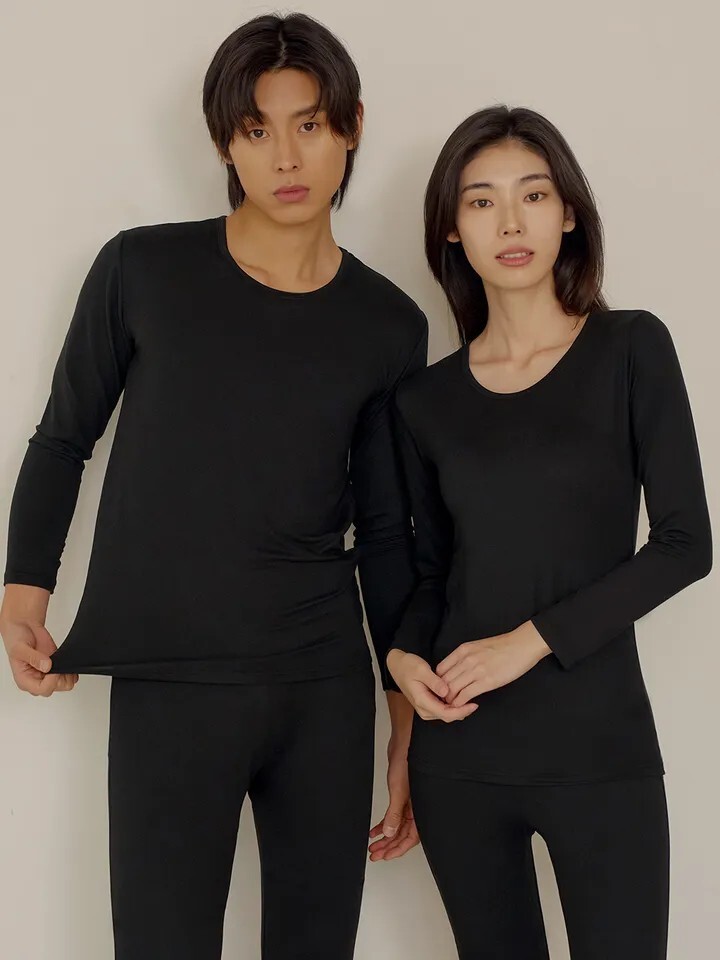 韓國國民No.1 Marun5 發熱衣套組 男女款1+1 上衣+長褲