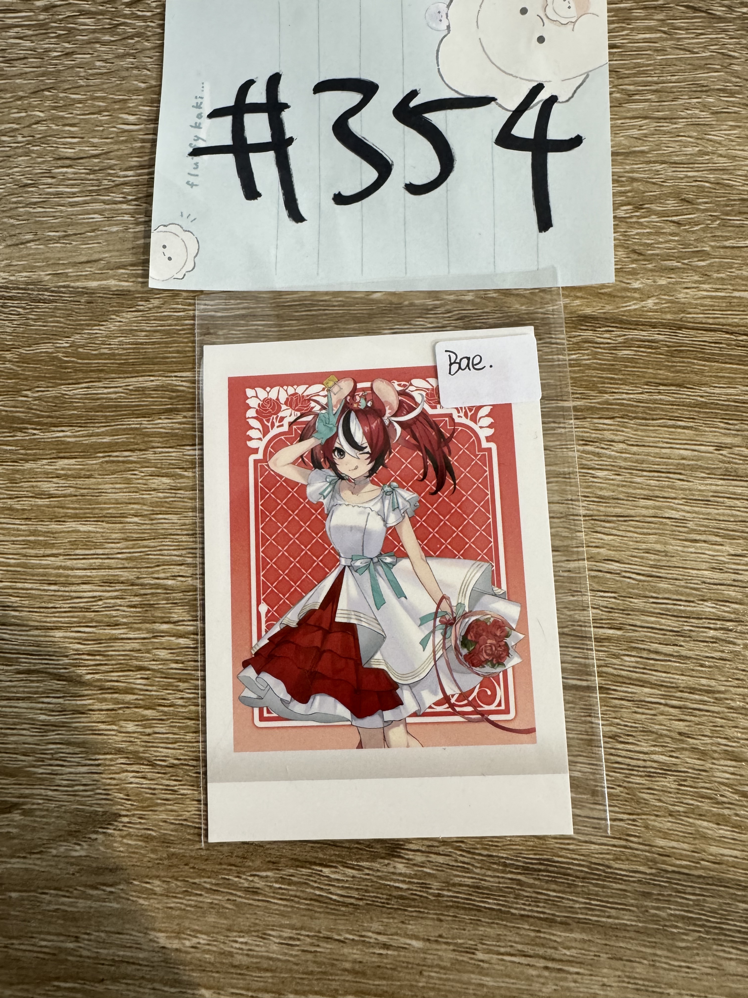 HOLOLIVE bae 拍立得#354