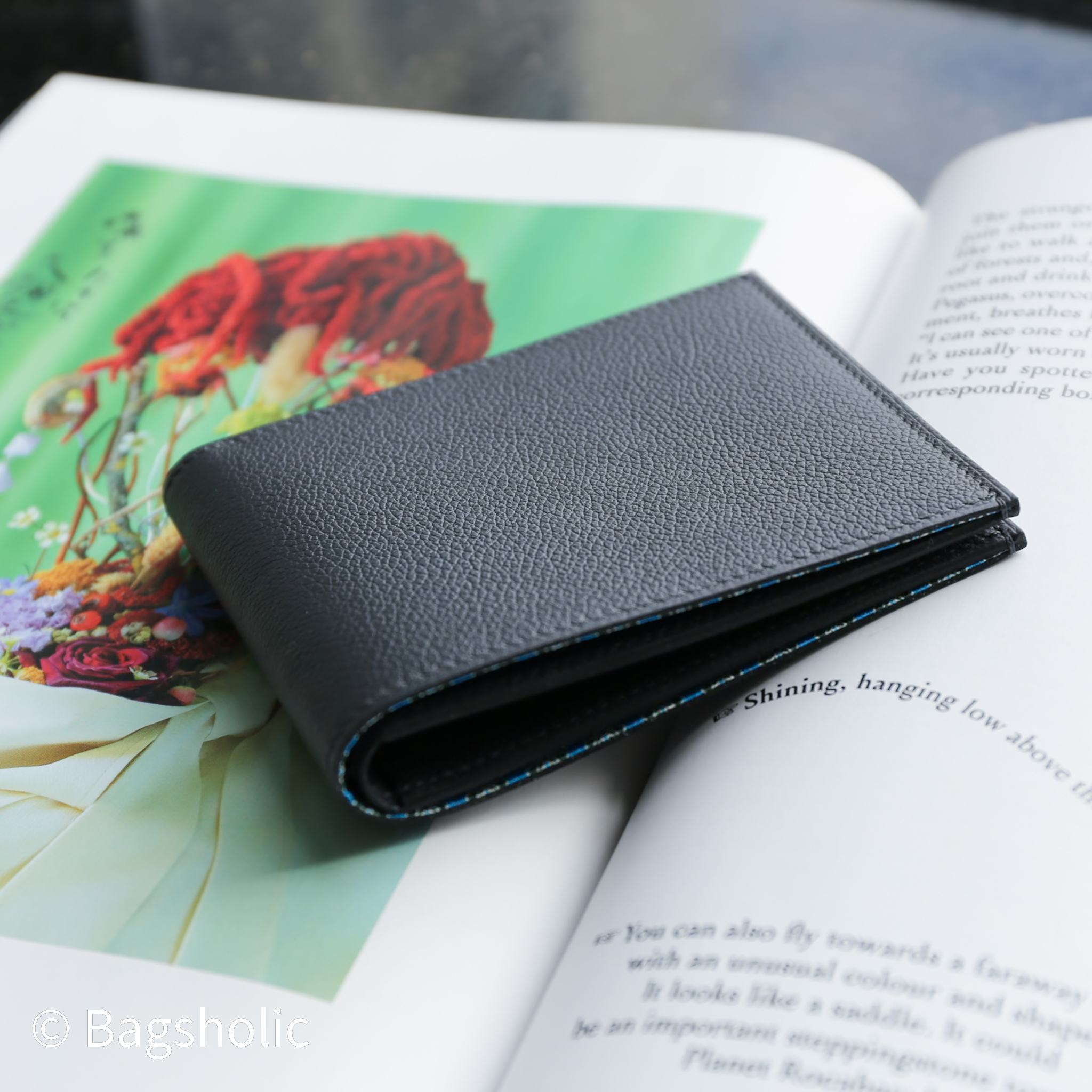 Hermès Silk'In Man's Wallet (Caban Color Evercolor Leather)