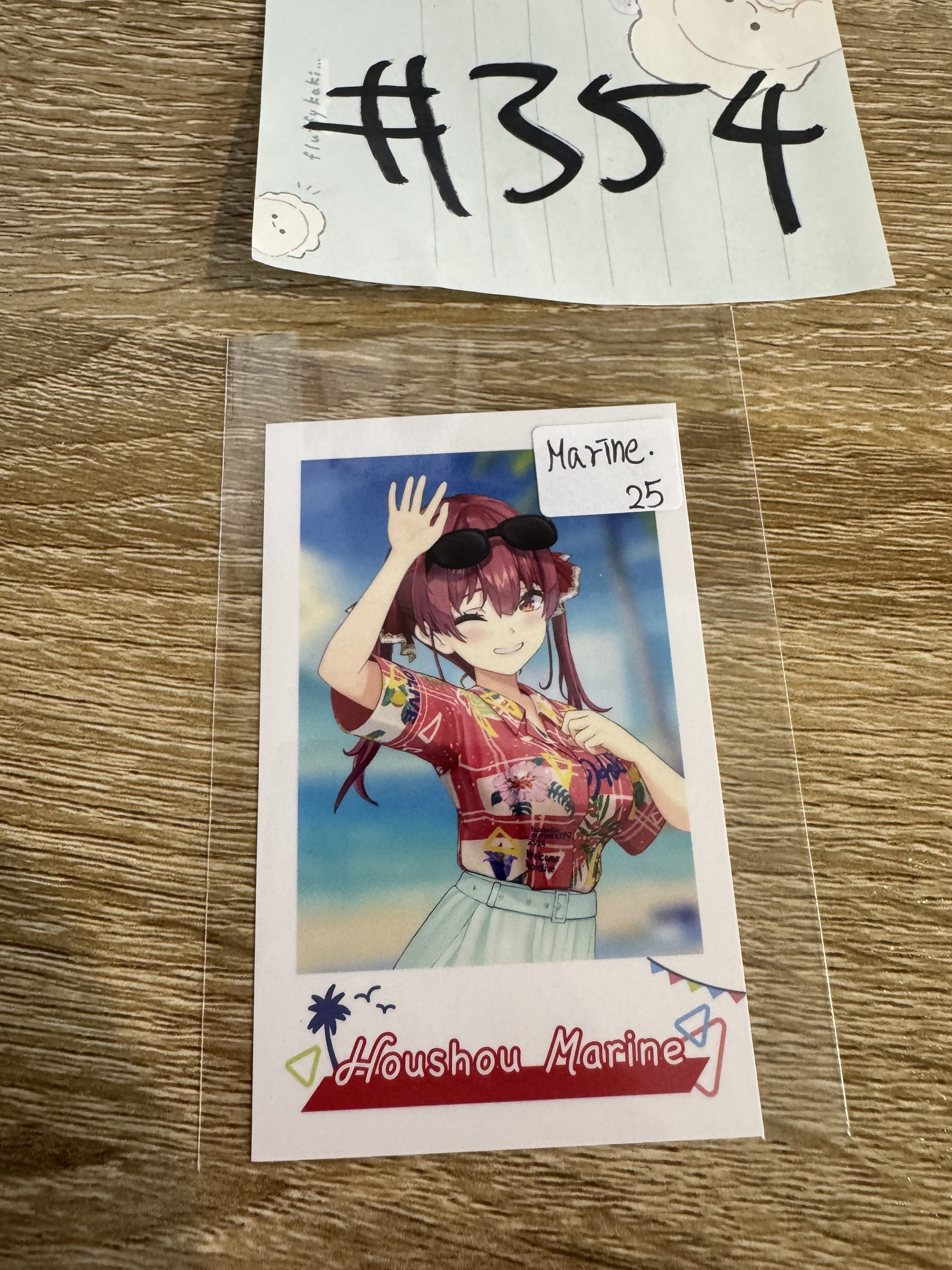 HOLOLIVE marine 拍立得#354