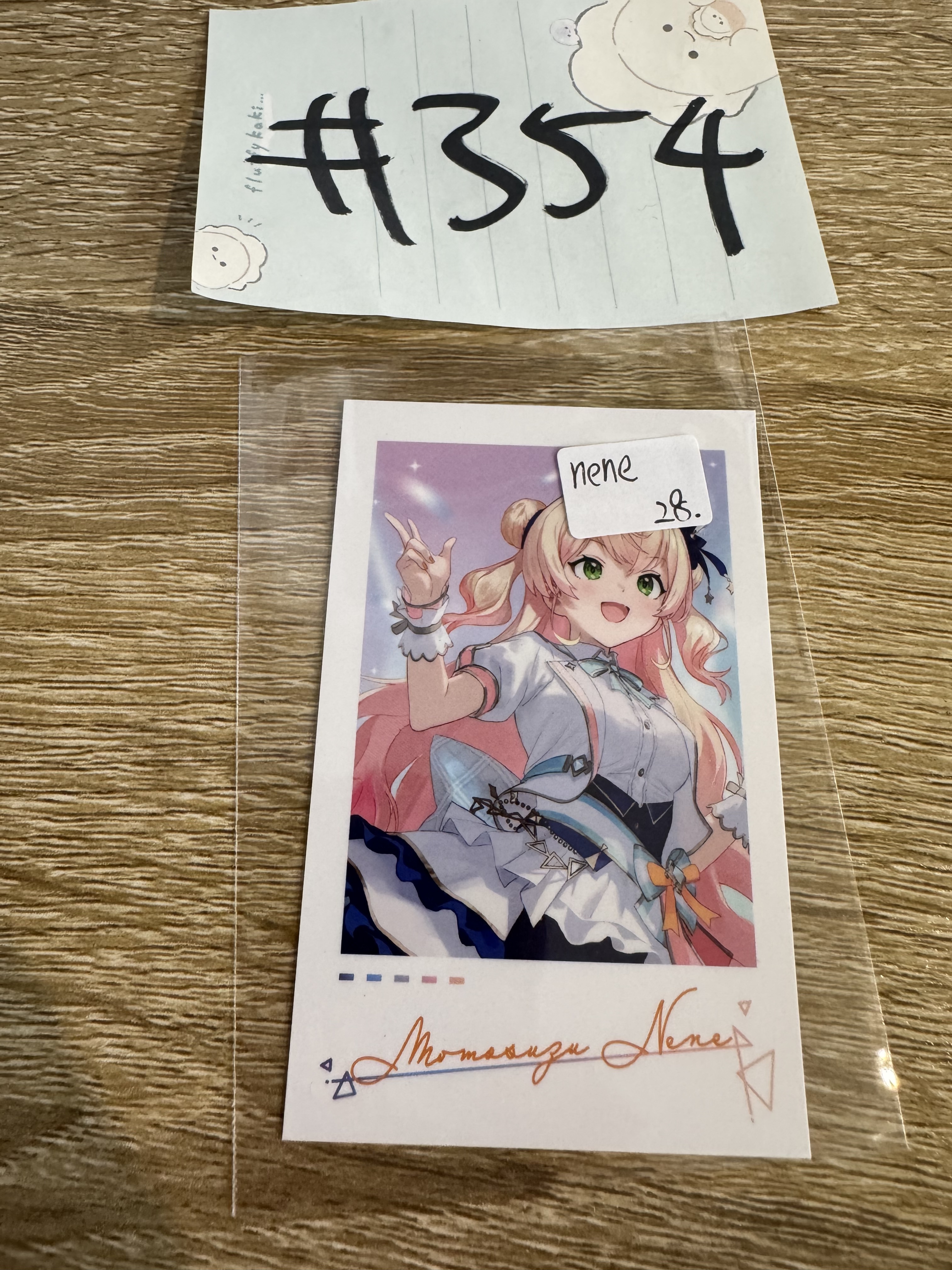 HOLOLIVE nene 拍立得#354