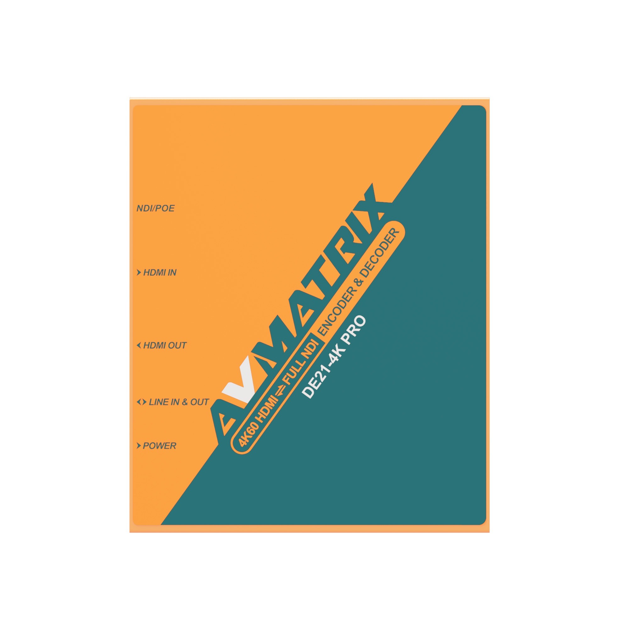 AVMATRIX DE21-4KPRO 4K HDMI/NDI 編碼器/解碼器