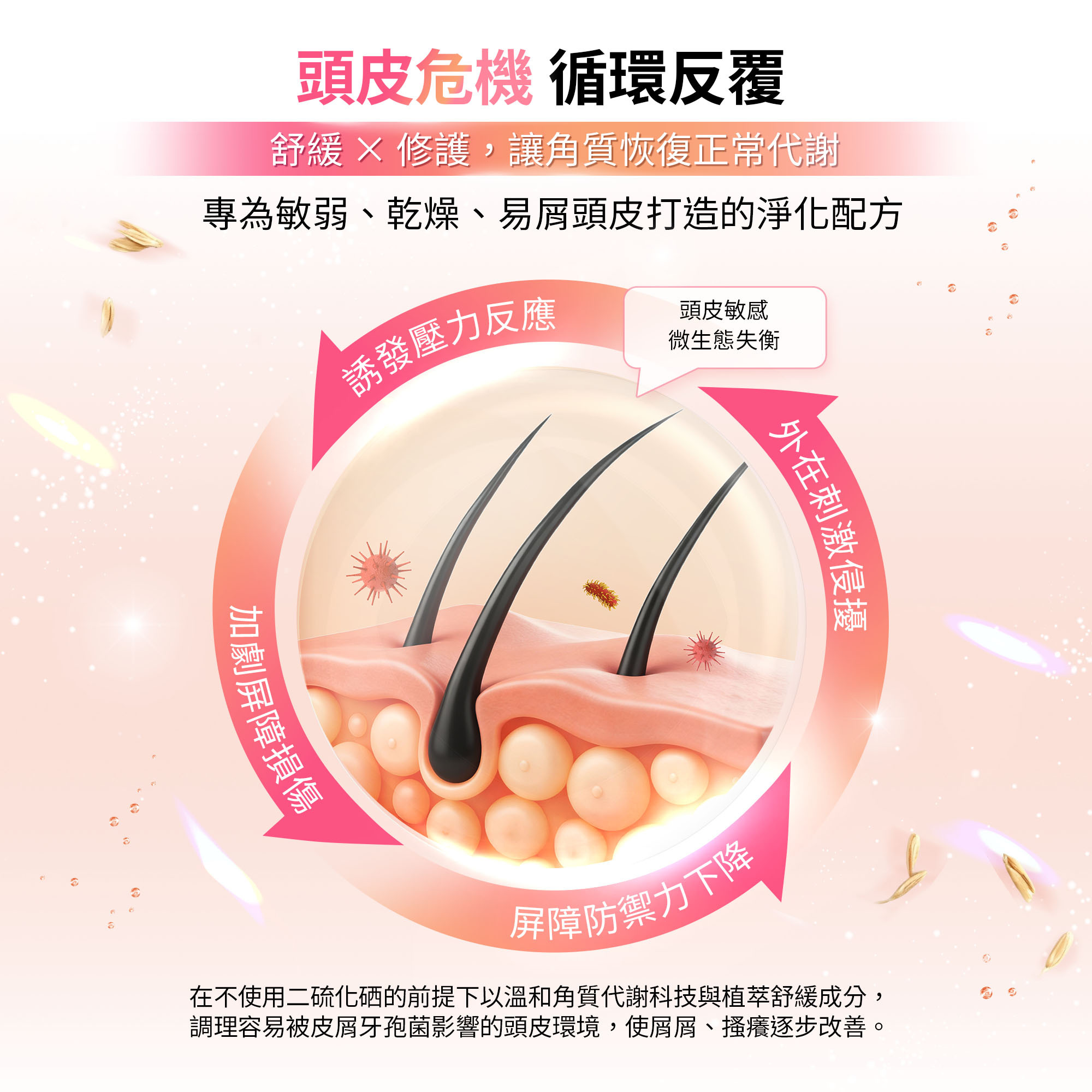 植萃舒緩菁萃,髮妝之鑰,法國LB