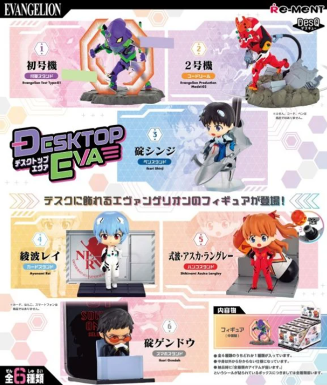 「ACG.GO」「預購」Re-Ment 新世紀福音戰士桌上用品