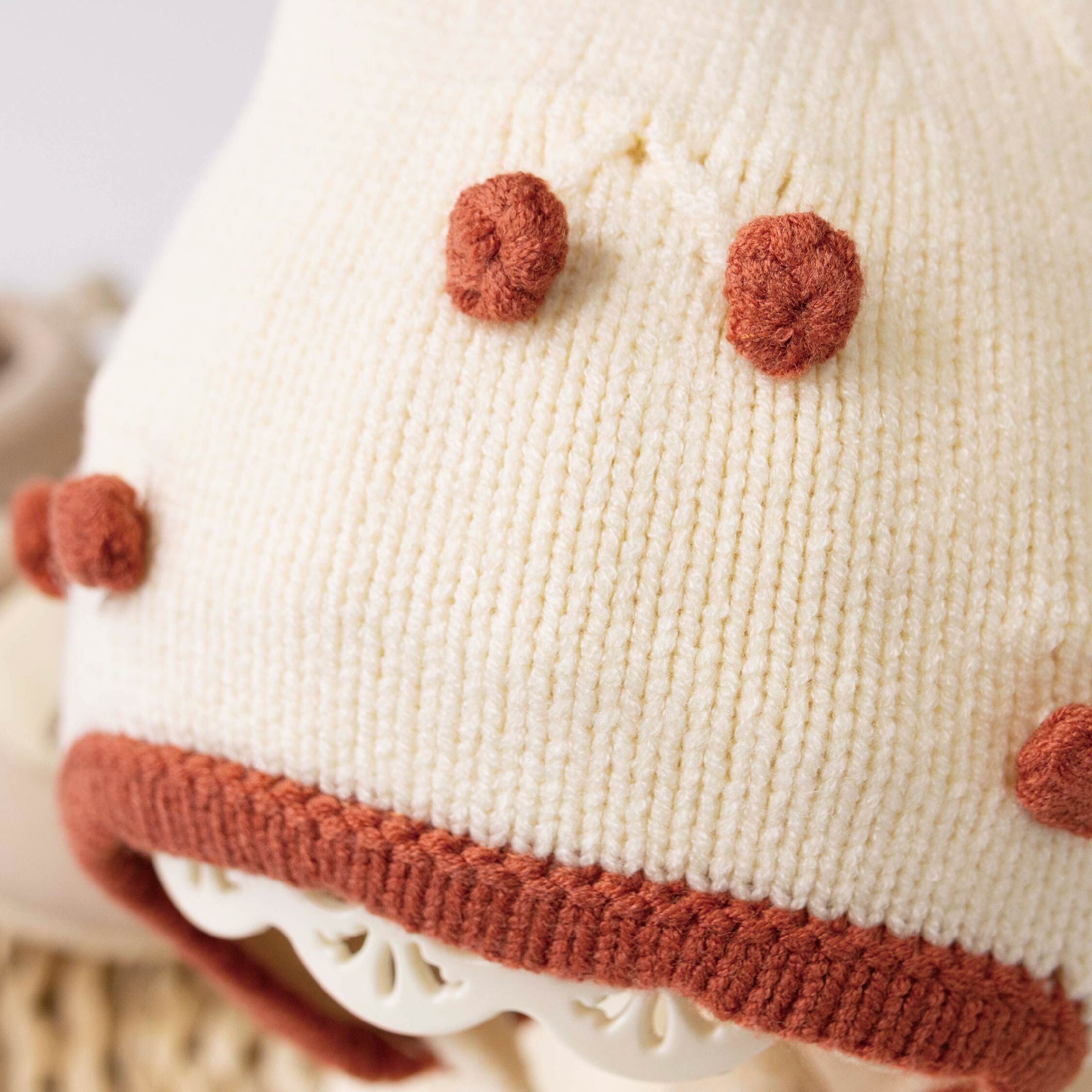 【JA1583】甜美禮物寶寶護耳毛帽