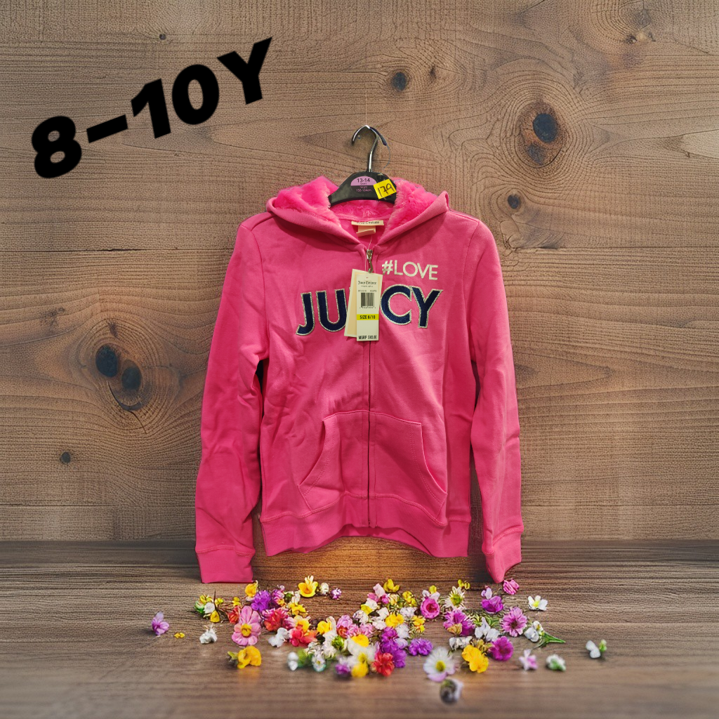 美國直送 juicy couture  外套  8-10Y  清貨價 -1