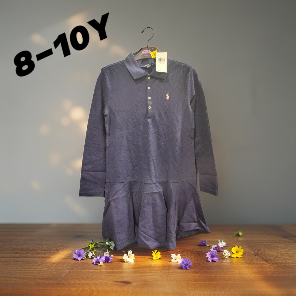 美國直送 polo ralph lauren  長袖裙子  8-10Y  清貨價