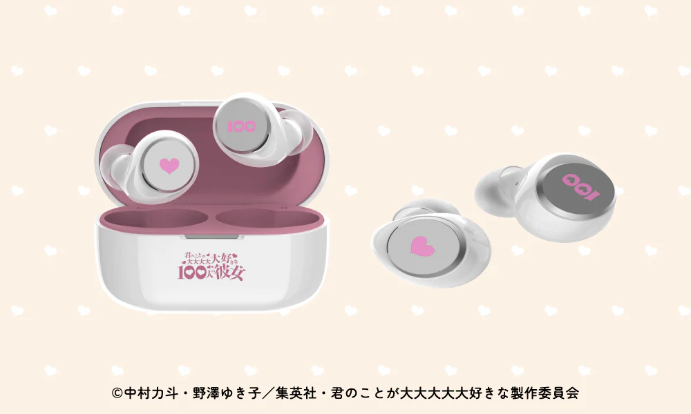 AVIOT TE-V1R-100 "超超超超超喜歡你的100個女朋友" 真無線耳機
