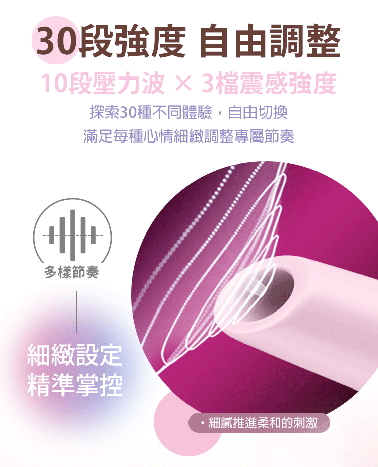 Satisfyer Bold Kiss 大膽之吻脈衝波磁動吸吮器,紫粉配色,口紅造型,搭載 3D 磁感律動馬達。