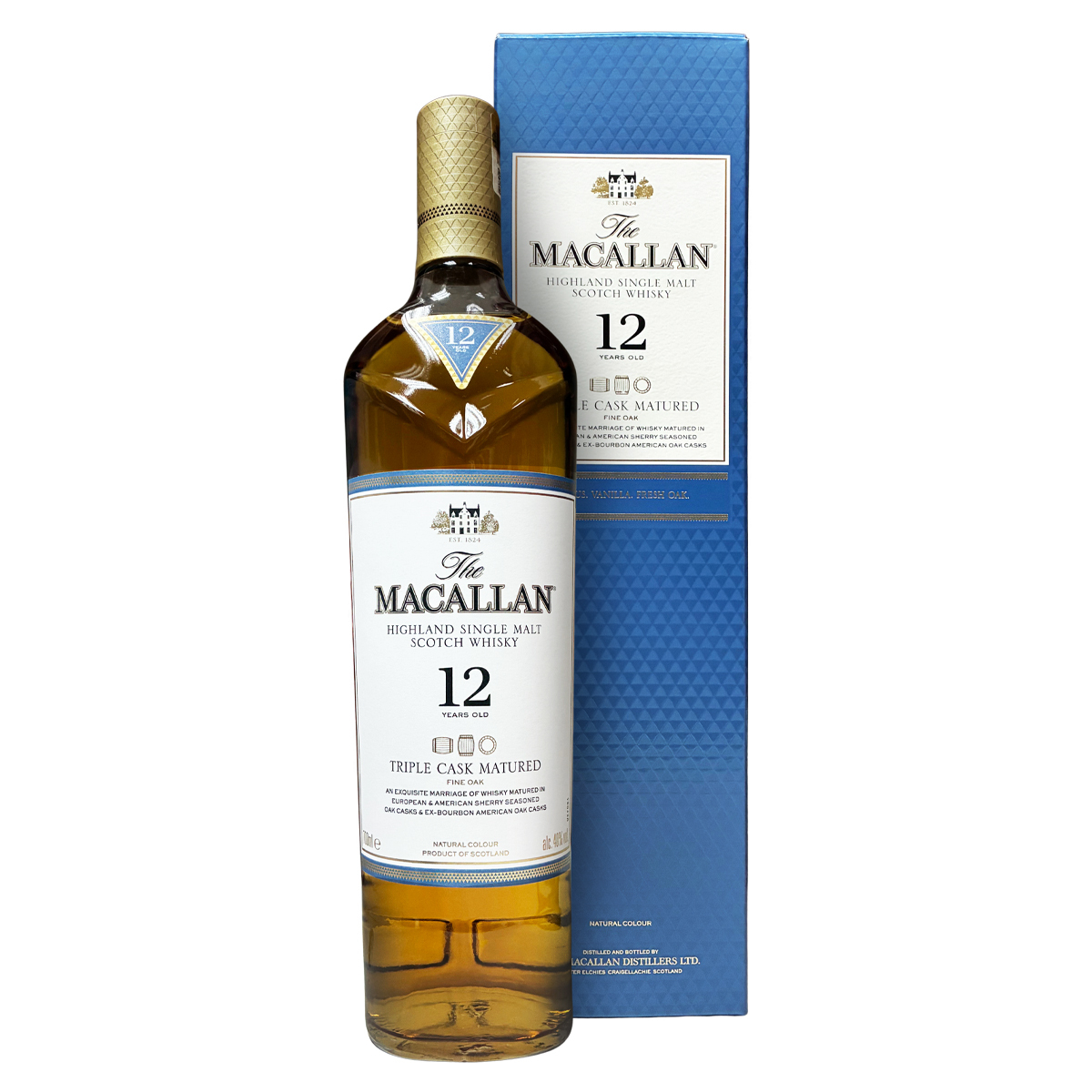 Macallan 12 Years Old Triple Cask 40%
