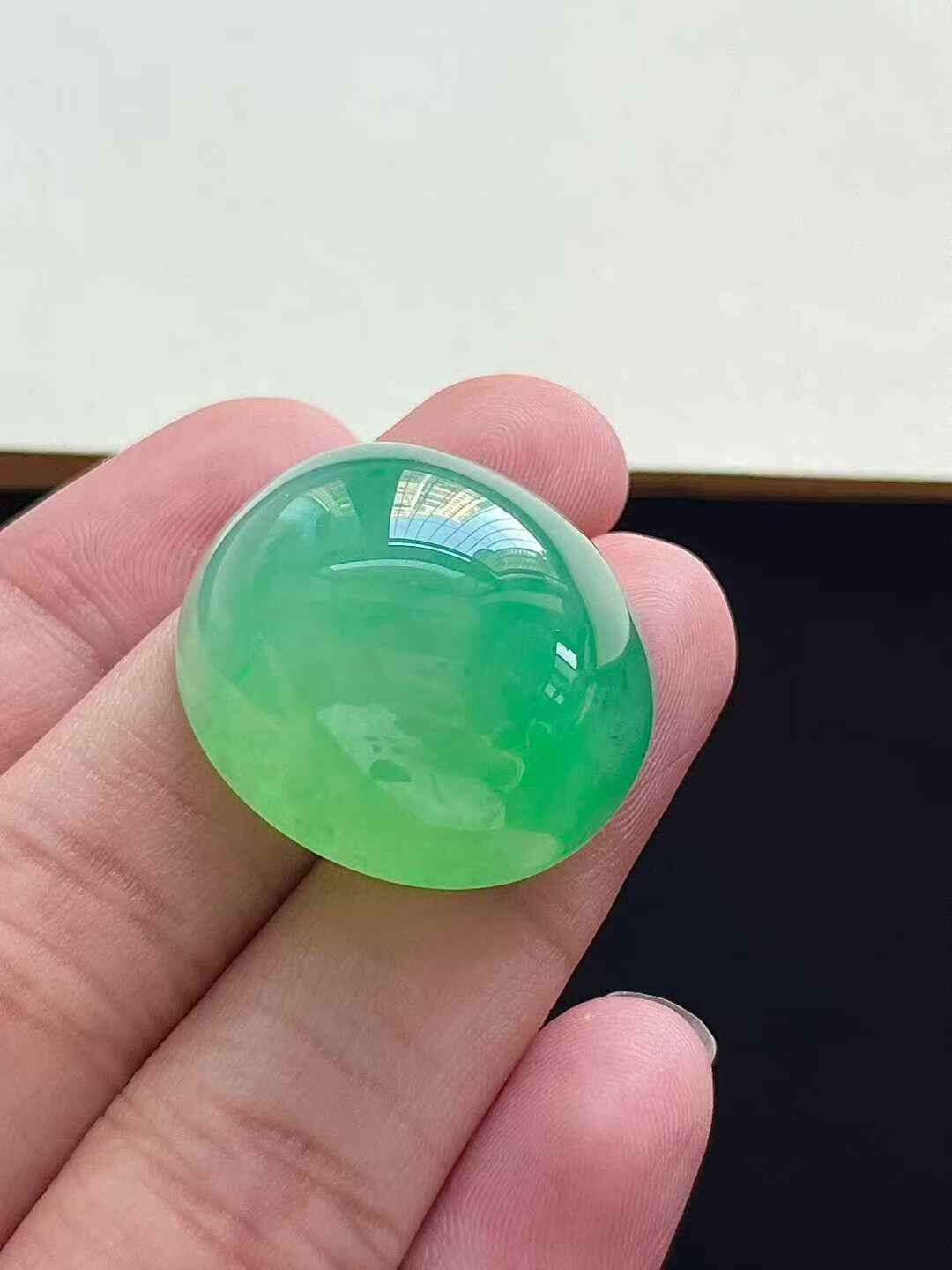 翡翠蛋面,天然翡翠A玉, 緬甸玉, Jade, Jadeite