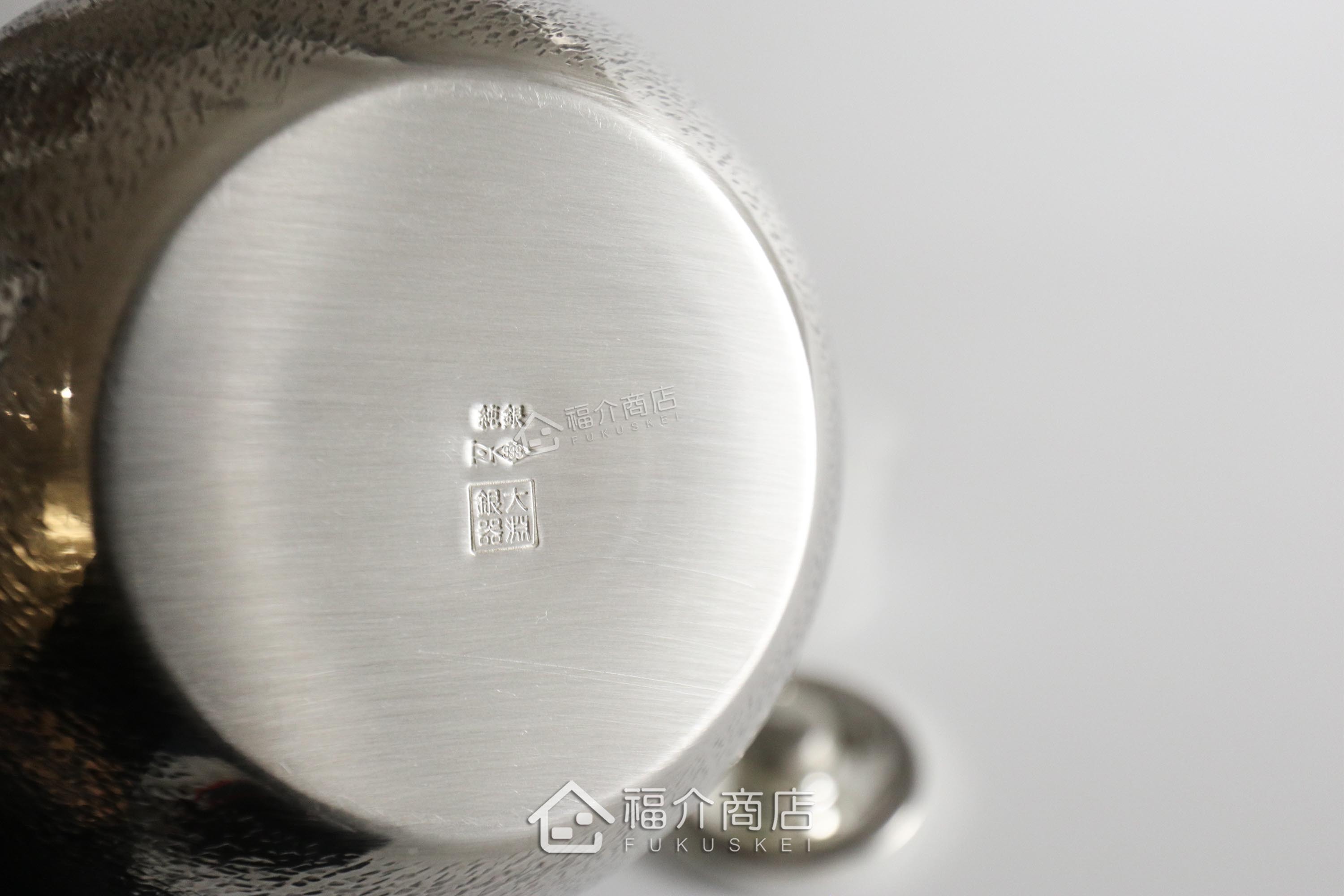 泡茶用的日本純銀茶壺