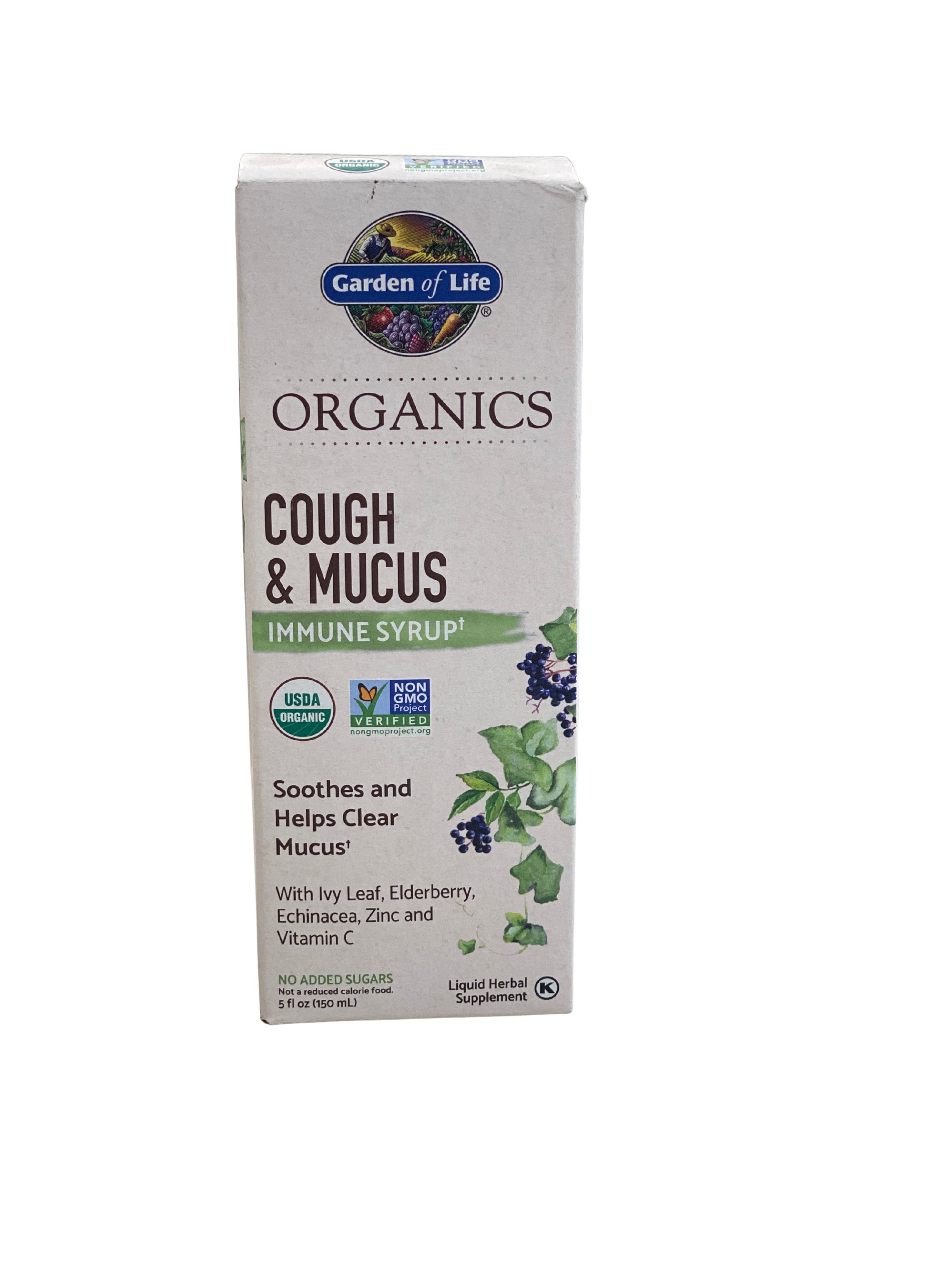 Garden of Life 有機止咳化痰免疫糖漿 150毫升 (最佳食用日期為2027/1/30)