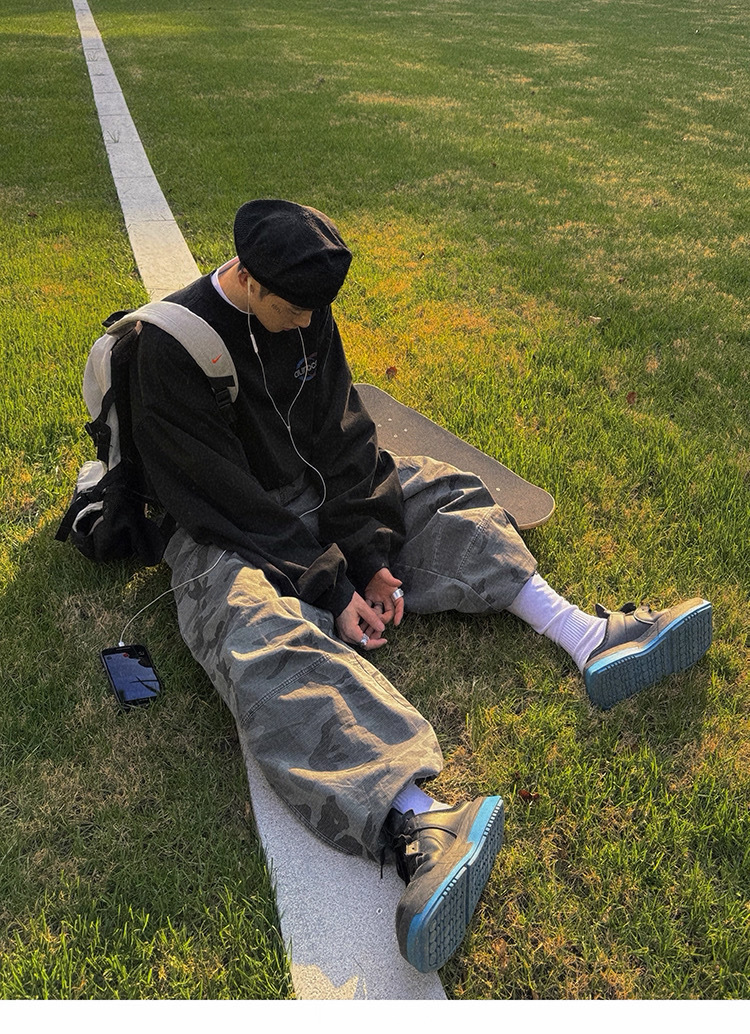 Aurocean 320G 重磅 炒色做舊長袖