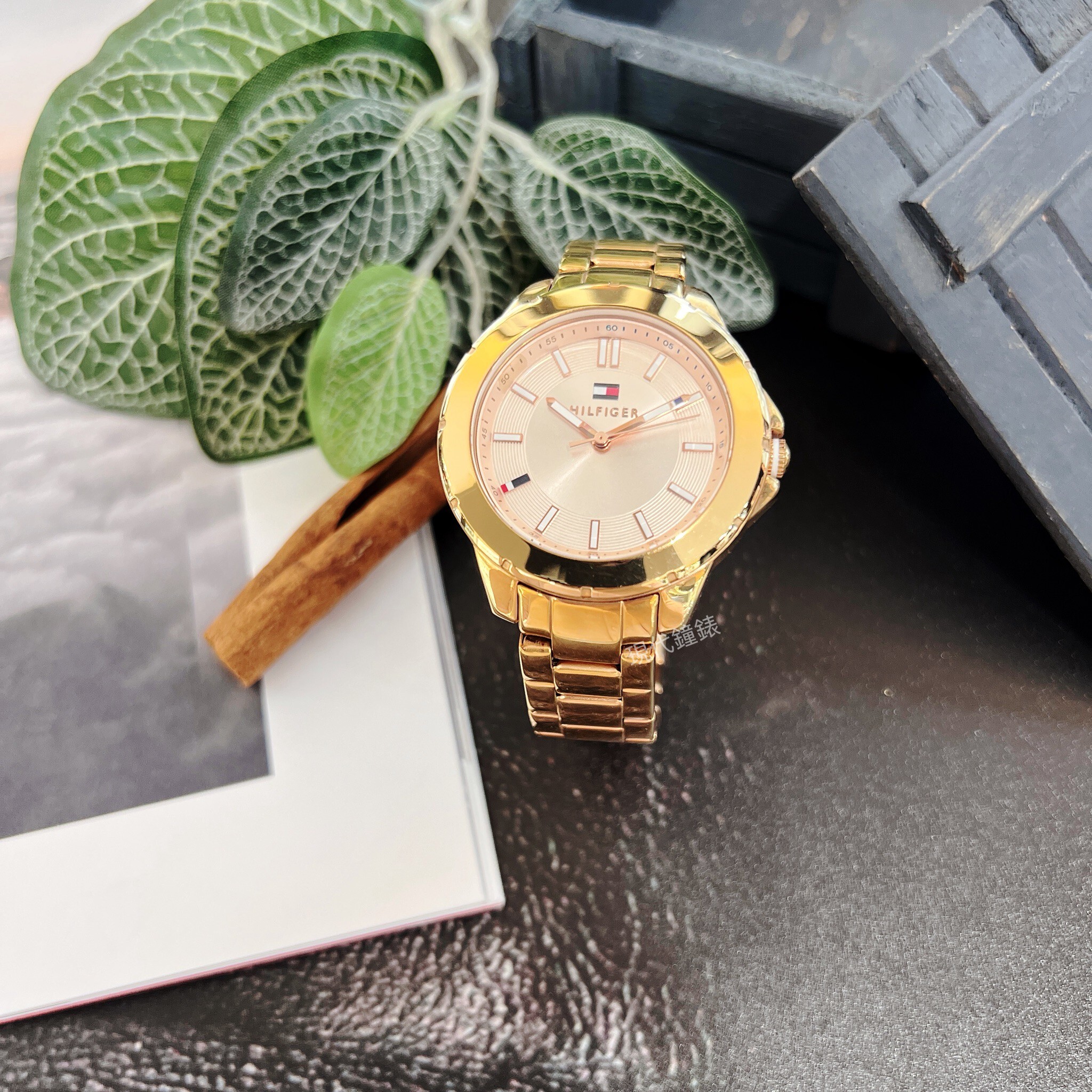 【Tommy Hilfiger】簡約大三針女錶M1781414 37.5mm 現代鐘錶