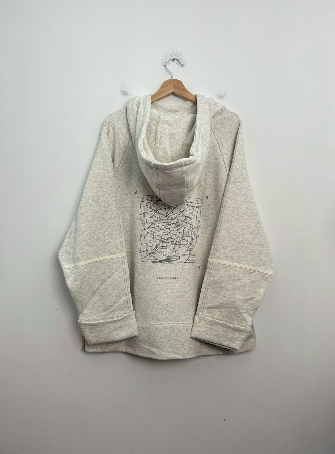 MELSIGN x mouggan 22AW 圖像印花連帽TEE SIZE L