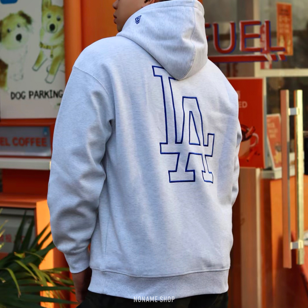 NEW ERA MLB 系列 紐約洋基隊/洛杉磯道奇隊 LOGO 刺繡 帽TEE 兩色 (男/女同款)