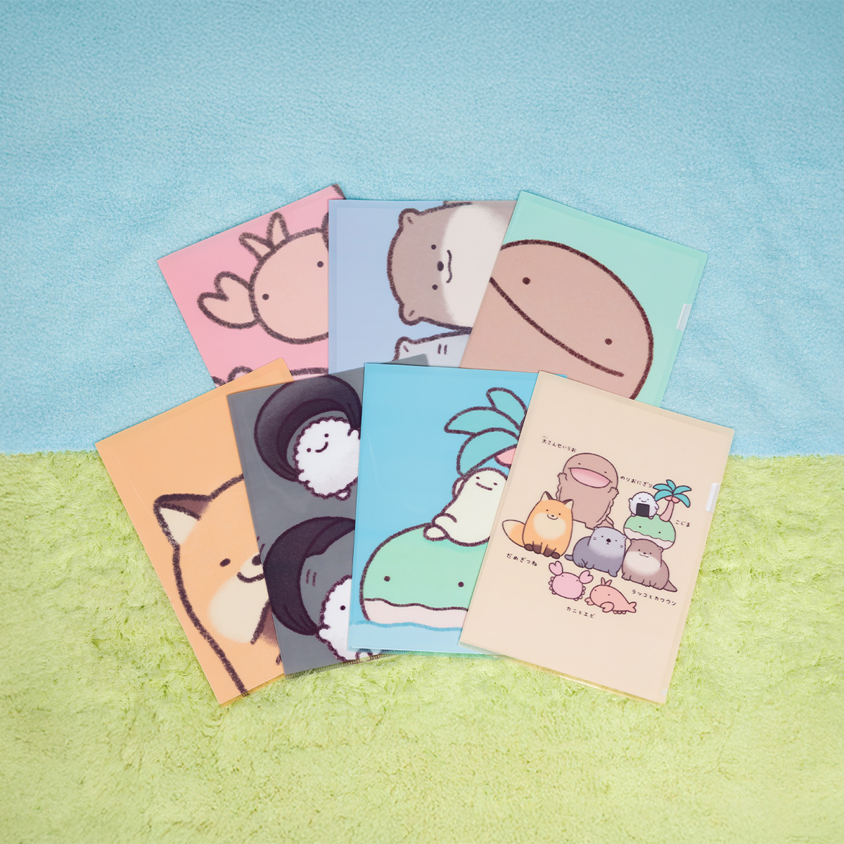 Nandemoikimono A4文件夾 (螃蟹 & 蝦子)