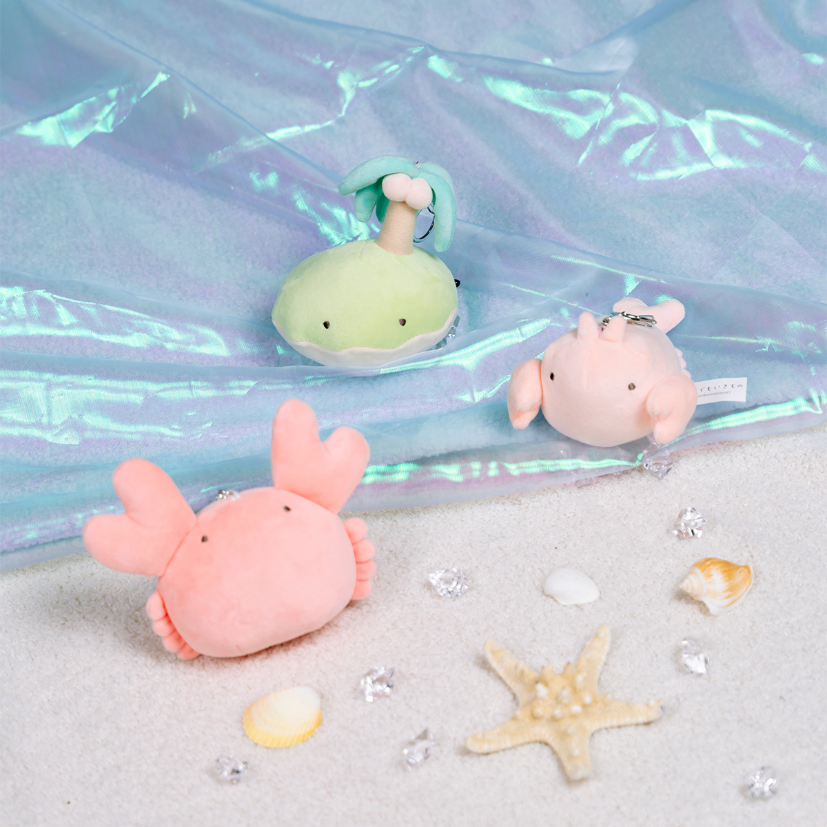 Nandemoikimono 4吋公仔鑰匙扣 (小島)