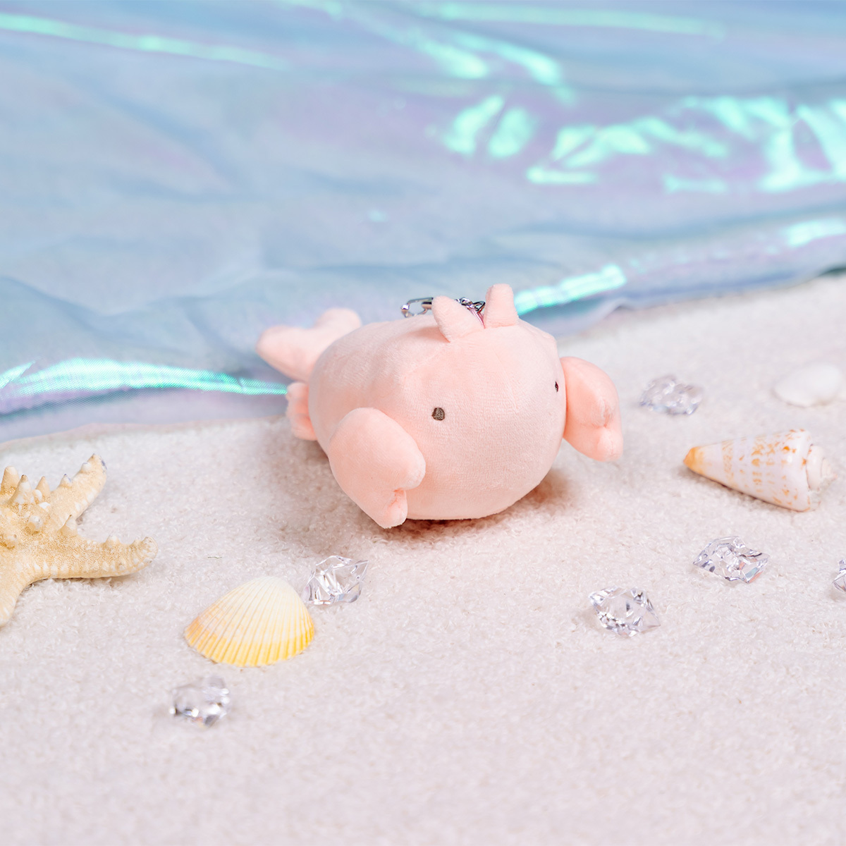 Nandemoikimono 4吋公仔鑰匙扣 (蝦子)