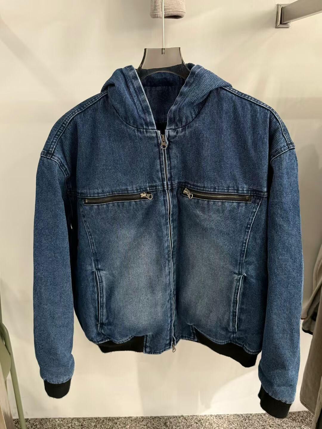 洗水連帽拉鍊外套 Tac-0323JK